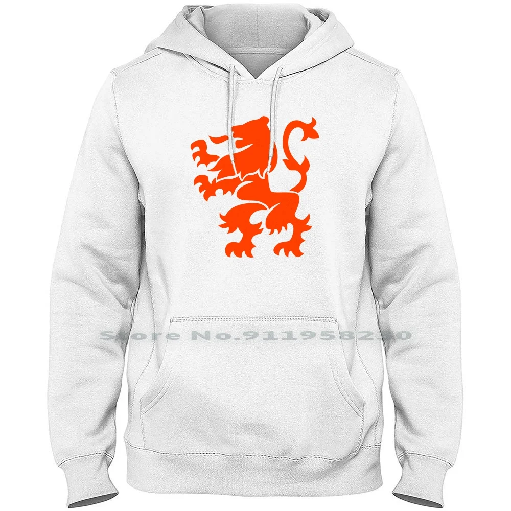 

Dutch Lion Coat Of Arms Hoodie Sweater Big Size Cotton Netherlands Holland Country Europe Dutch Rope Lion Land Flag Arms Try