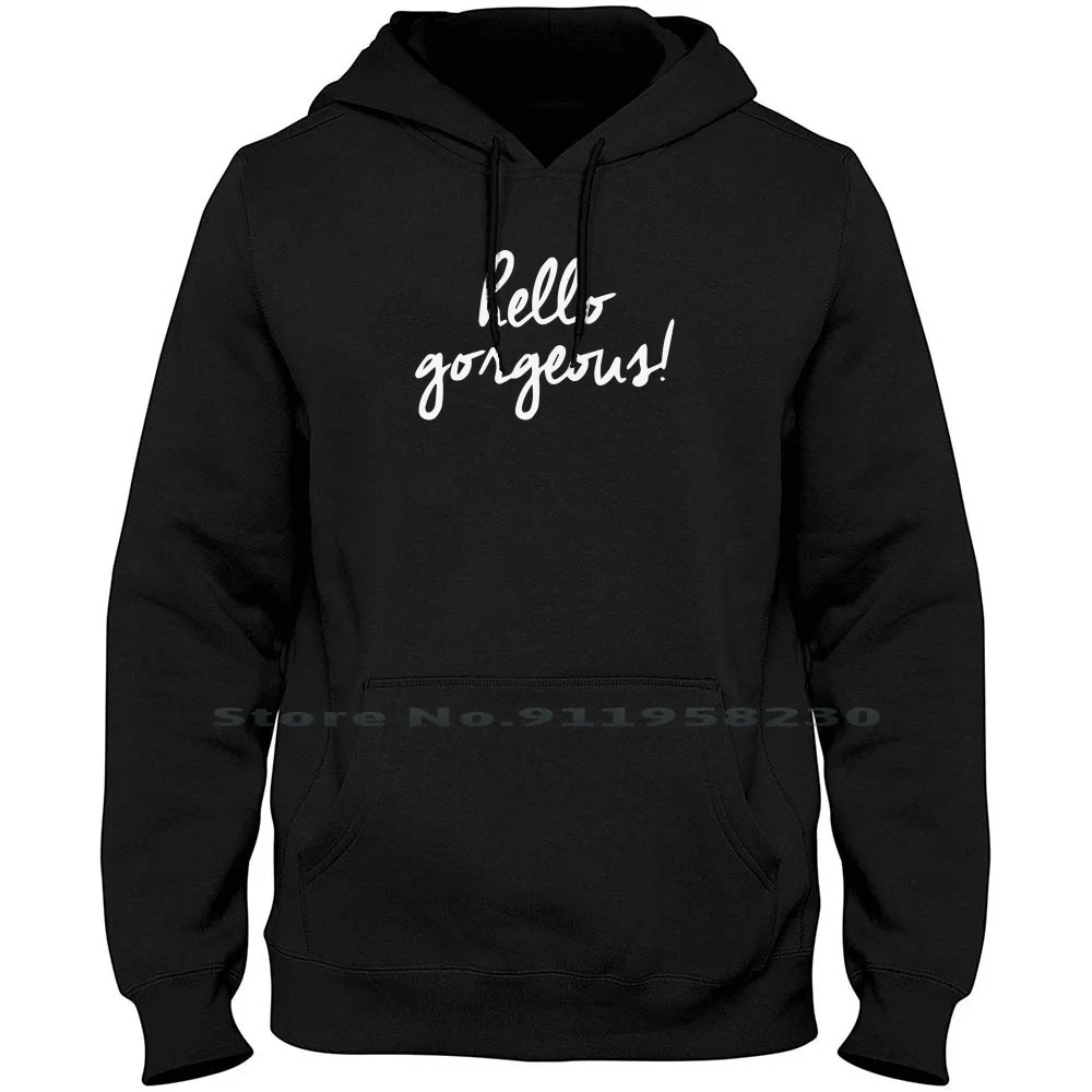 

Hello Georgeos Men Women Hoodie Pullover Sweater 6XL Big Size Cotton Music Humor Hello Geo Fun Ny Funny Music