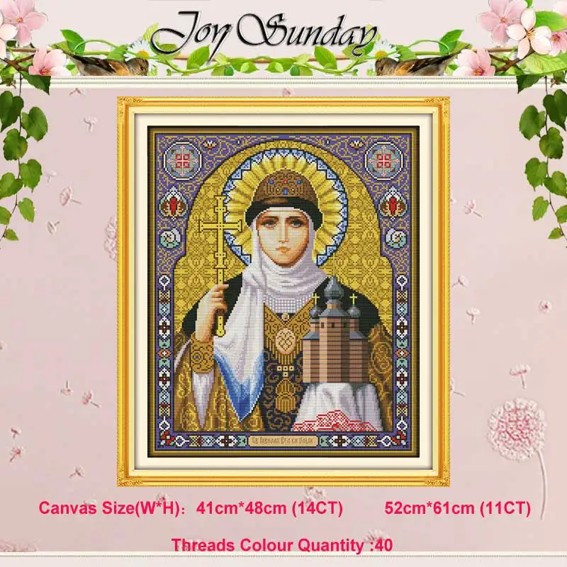 Religious figure Jesus Goddess patterns counted 11CT 14CT Cross Stitch Set DIY Cross-stitch Kit Embroidery Needlework Home Decor