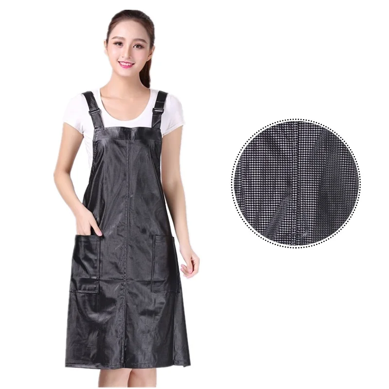 Salon Hairdresser Professional Haircut Waterproof Adjustable Sleeveless Apron Manicure Overalls Barber Shop Hairdressing Apron