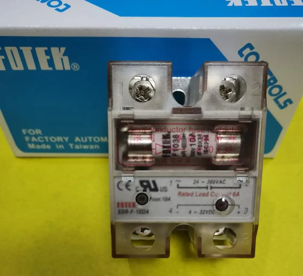 Original  FOTEK Insurance  solid state relay / thyristor modules SSR-F-10DA