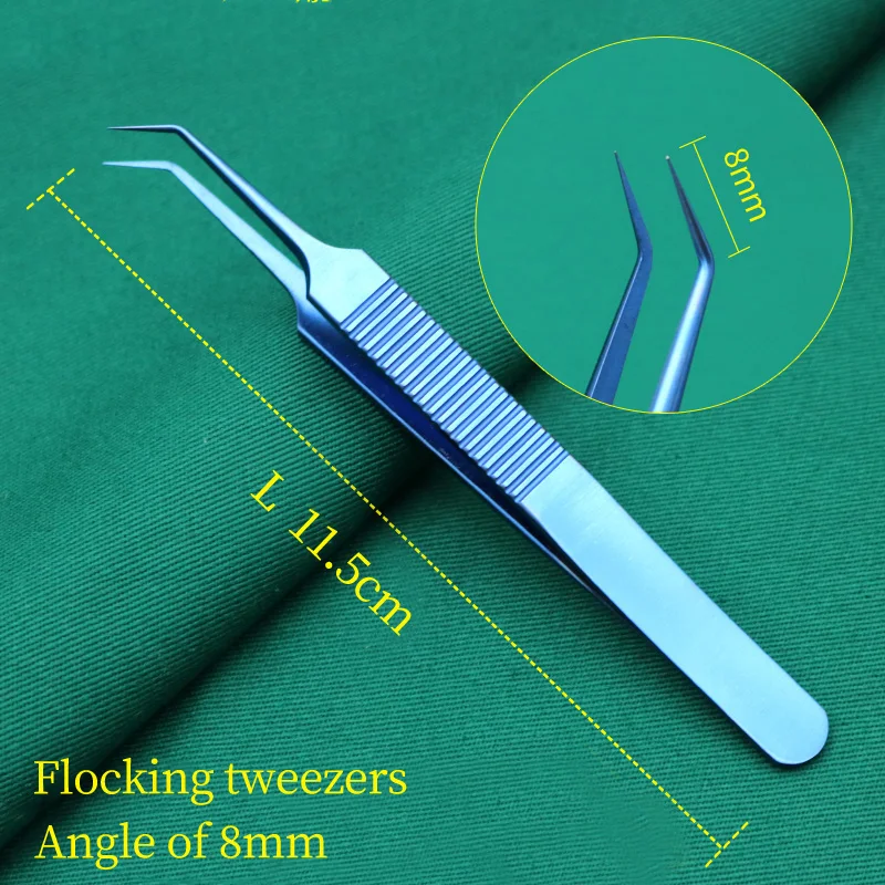 Fue Hair Transplant Forceps Hair Transplant Implanter Hair Transplant Tweezer Titanium