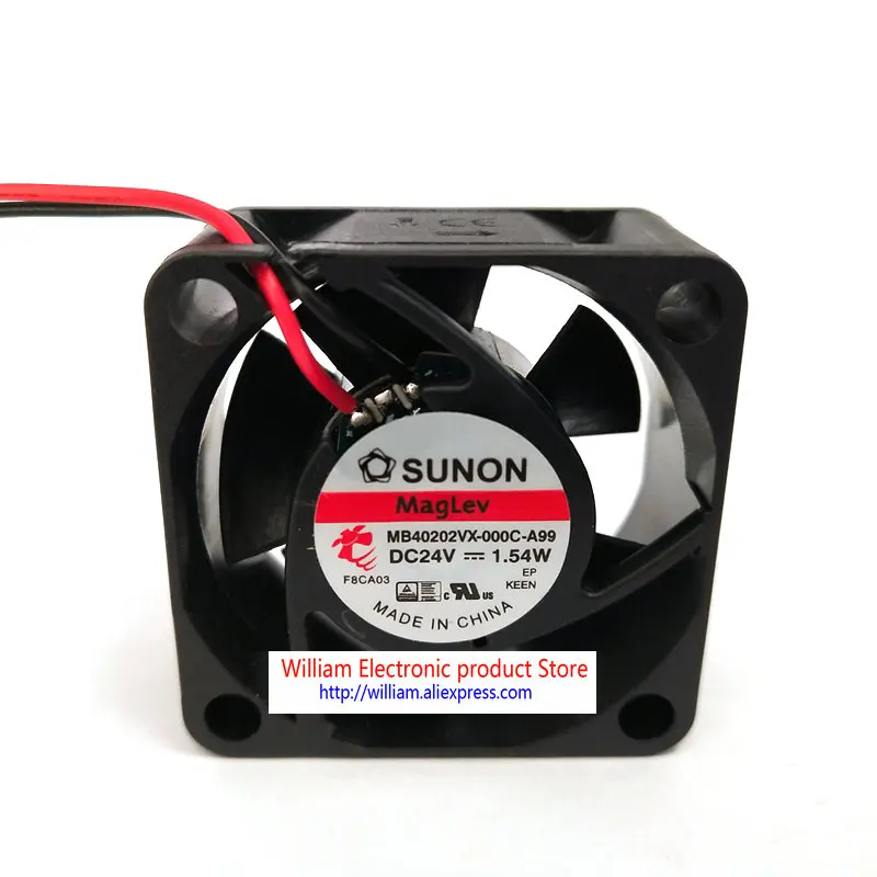 

New Original MB40202VX-000C-A99 40x40x20MM DC24V 1.54W 2Lines Inverter Cooling fan