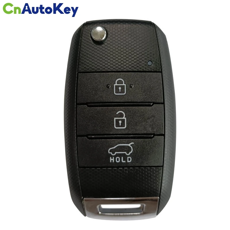 Cn051137 3 botão original substituição flip carro chave fob para kia sorento 2015-2019 controle remoto 433mhz fccid OKA-910T 95430-c5211/c5210