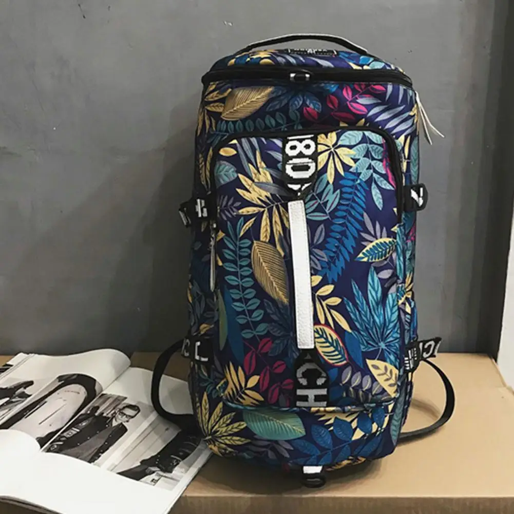 Gym Backpack Gym Duffle Canvas Bag Sport Basketball Backpack Sportsbag Men Women Large Capacity Sports Laptop Backpack