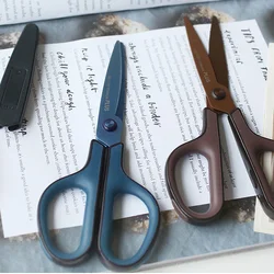 1pc Japan PLUS SC-175STN 3D Sharp Titanium-plated Scissors  175ST Titanium-plated Non-sticky Scissors with Protective Cover