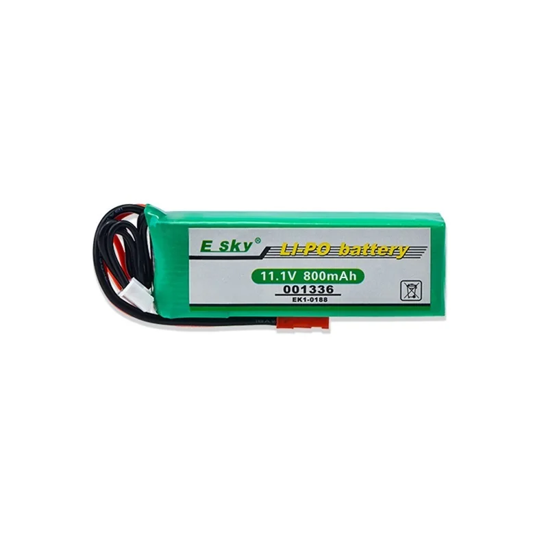 1-5PCS 11.1V 800mAh Li-Po Battery for Esky EK1-0188 001336 Big LAMA E020/E515A Helicopter for Model airplane