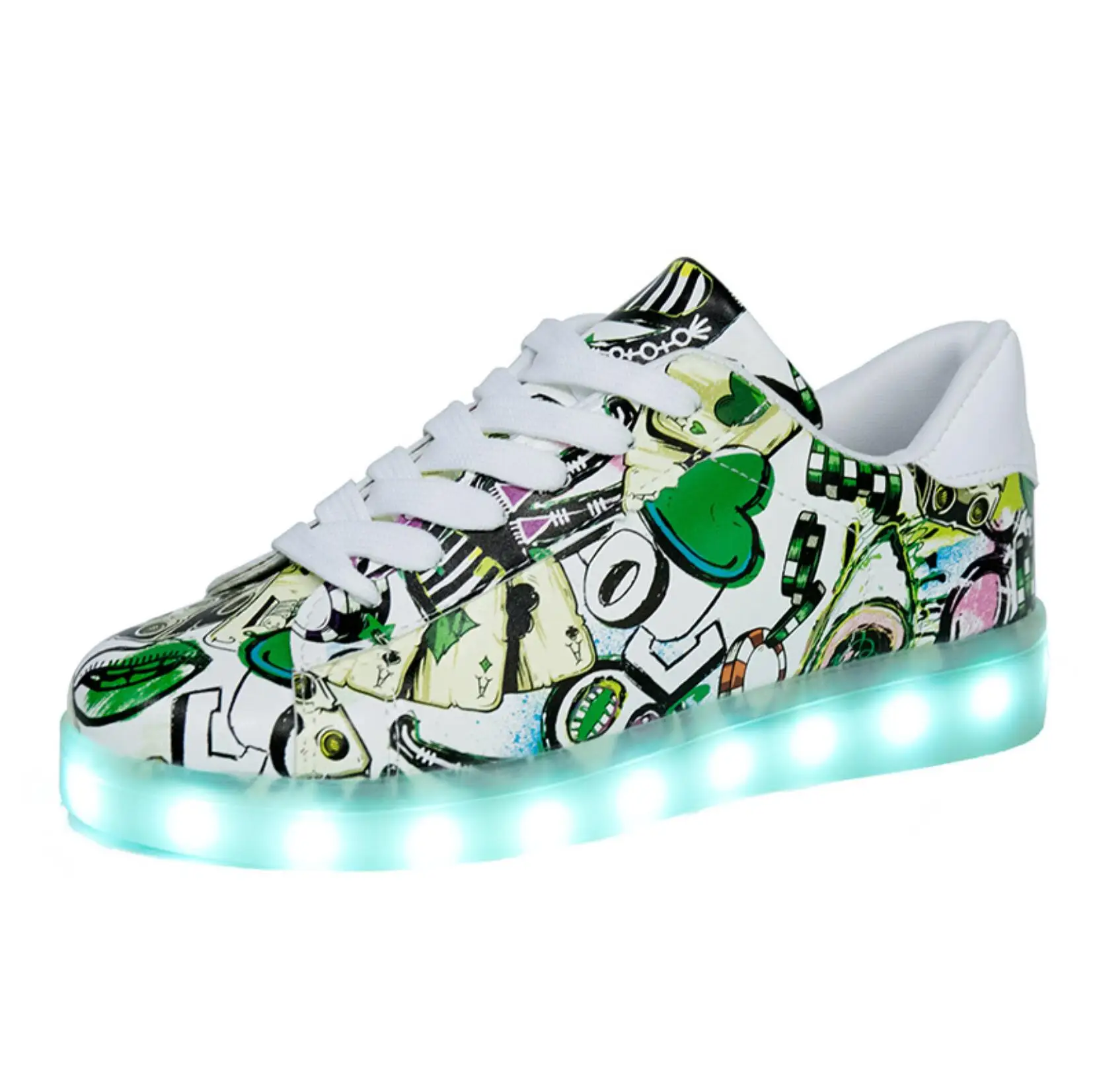 

GELITAYIN Led Shoes For Unisex Light Up Casual Sneakers Men Adults Outdoor Glowing Zapatillas Deportivas Zapatos Hombre Lady