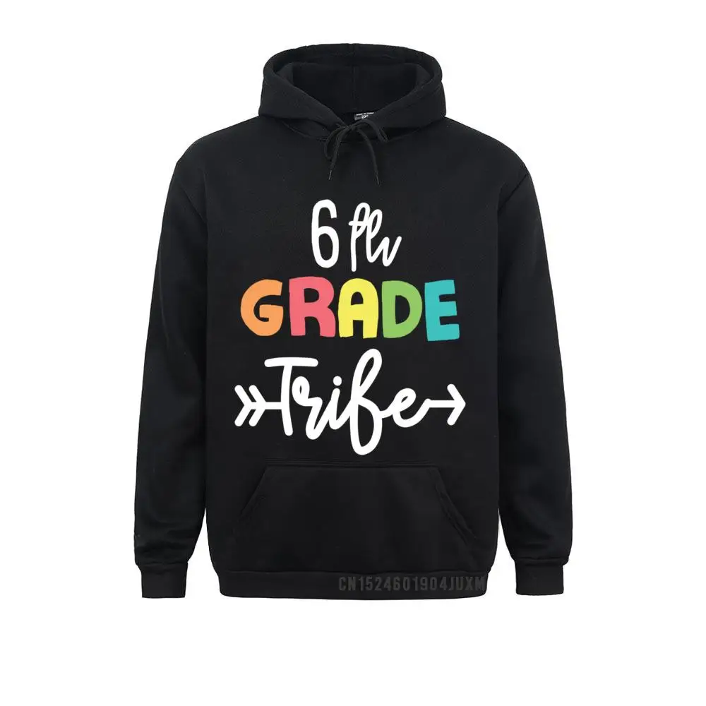 

Designer Adult Hoodies 6th Sixth Grade Tribe Back To School Hoodie Pullover Hoodie Men Sweatshirts Long Sleeve Hoods