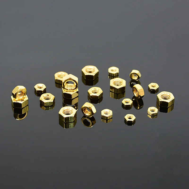 

Hex Nuts Titanium Plating Gold Carbon Steel Hexagon Nuts Metric M2 M2.5 M3 M4 M5 M6 Fasteners Hardware Tools 1/5/10/20/50pcs