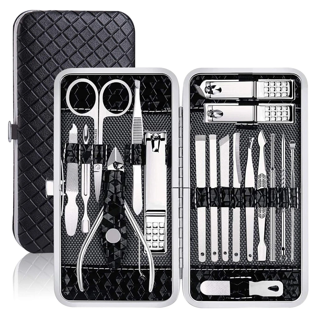 

Professional Nail Clippers Kit Capsule Cutters Scissors Manicure Cutters Fingernail Toenail Nails Accessories and Tools Supplies