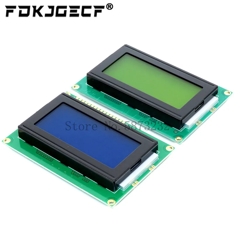 DC 5V blu/giallo verde Blacklight 1604 16*4 16x4 caratteri LCD1604 scheda modulo Display LCD digitale per Arduino