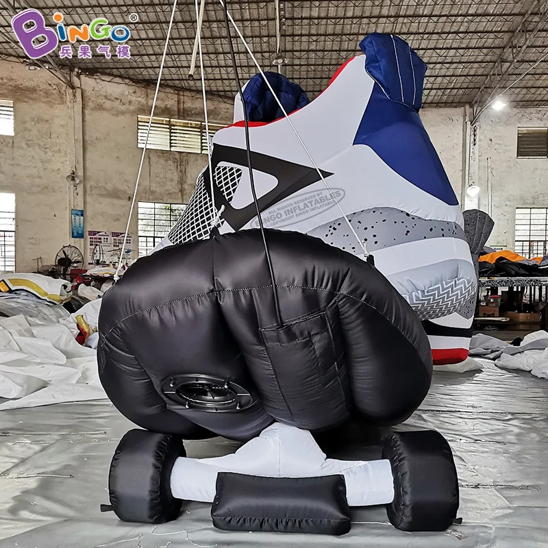 Customized 4x1.6x1.6 Meters Inflatable Shoes Replica With Skateboard For Advertising Decoration -  BG-M0259