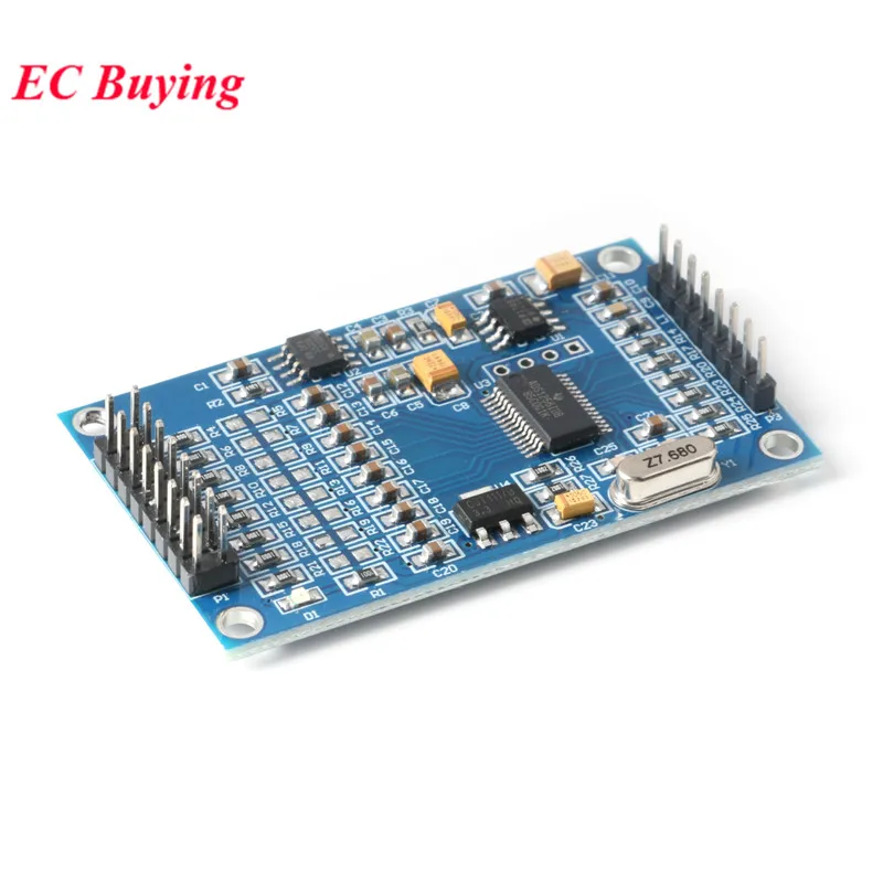 ADS1256 24bit 8 Channel ADC AD Module High Precision 30ksps ADS1256IDB ADC Collecting Data Acquisition Board 5V SPI Interface