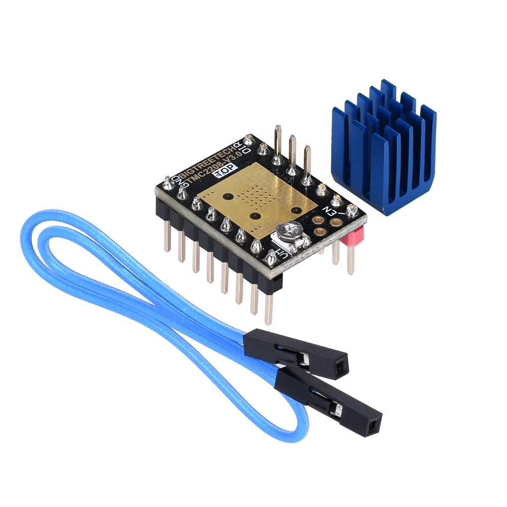 Bigtreetech tmc2208 v3.0 passo do motorista do motor de passo/stepsticks uart mudo vs tmc2130 spi tmc2209 para skr v1.3 skr v1.4 turbo ender