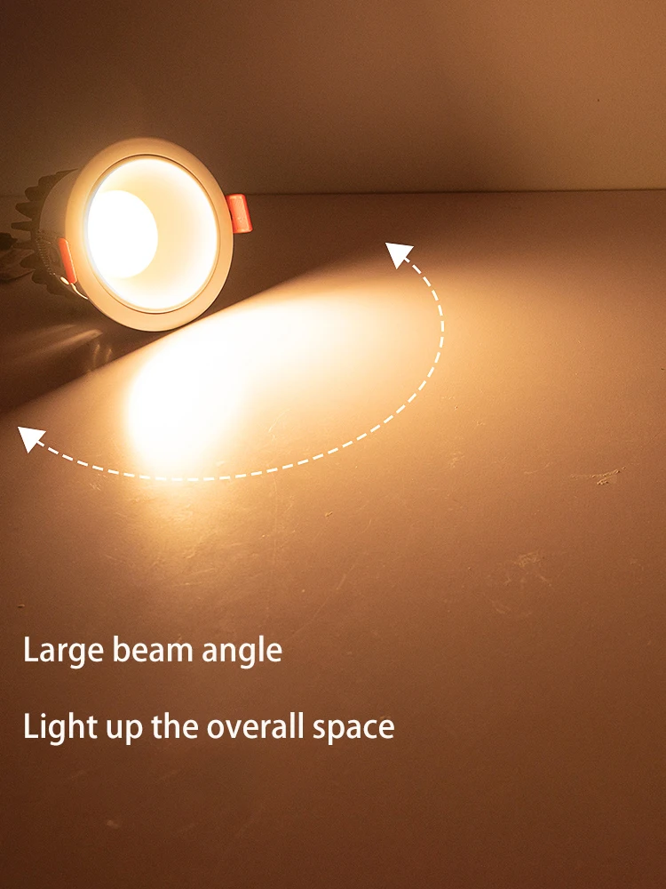 BRGT LED Downlights Aluminium 8W Austauschbare Decke Lampe Anti-Glare Tuya Spot Schmale Grenze Für Küche Home Indoor beleuchtung