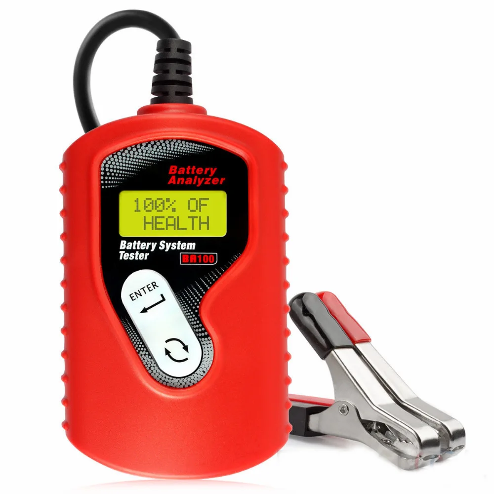 

12V lead-acid lithium battery tester, electric voltage capacity tester, car battery tester