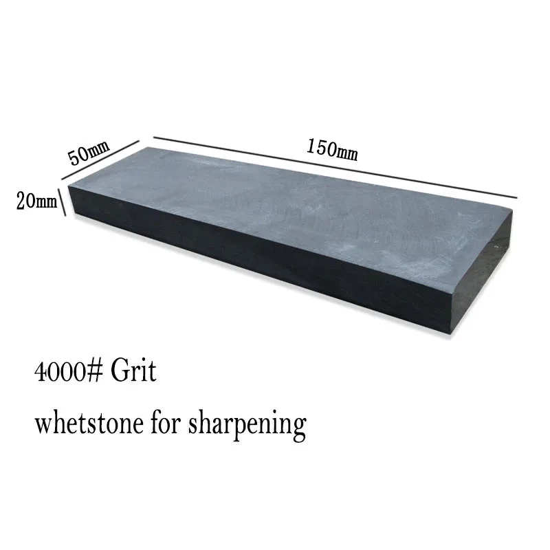 Professional Sharpener Natural Whetstones Fine Grinding for Sharpening Knives Razors Kitchen Accessories Water Bluestone 4000#