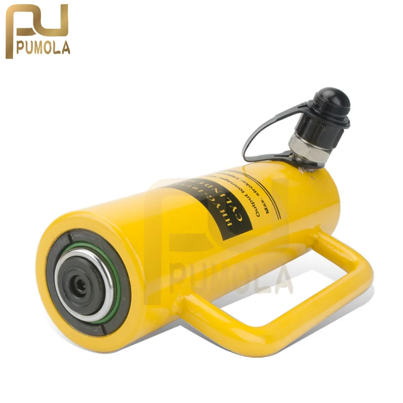 Single-acting Hollow Plunger Hydraulic Jack Cylinder Hydraulic Ram