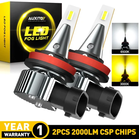 2 шт. H8 H11 H10 светодиодный Canbus Противотуманные фары для Toyota C-HR Corolla Rav4 Yaris Avensis Camry CHR Auris H16 5202 HB4 9006 светодиодный автомобильные лампы