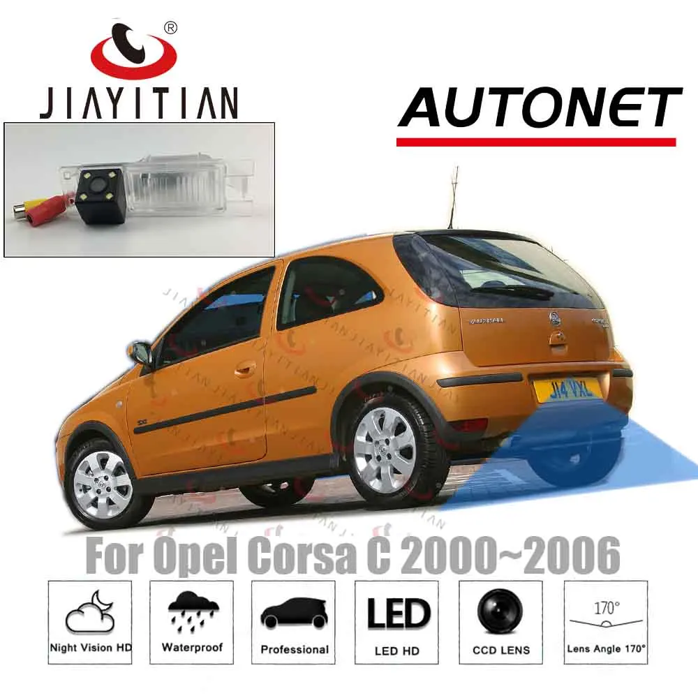 

JIAYITIAN rear view camera For Opel Corsa C 2000 2001 2002 2003 2004 2005 2006/CCD/Night Vision/Backup Reverse Camera Parking