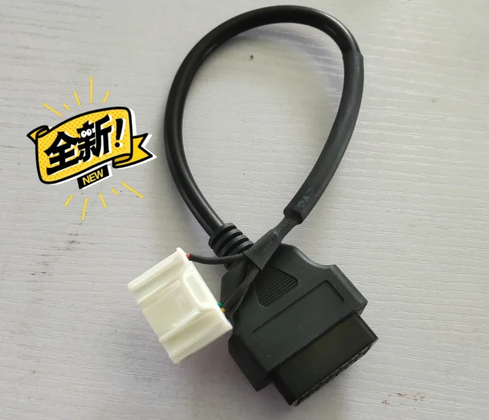 

12 pin male female connector OBD II diagnostic harness electronic cable for new energy vehicle Tesla