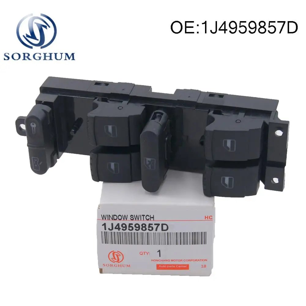 

1J4959857D Window Master Switch For Volkswagen Jetta 1999-2005