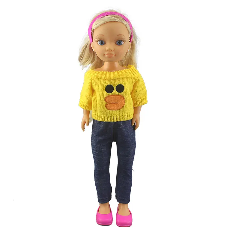 New  lovely Cute sweater suit clothes  Fit With 42cm FAMOSA Nancy Doll (Doll and shoes are not included), Doll Accessories