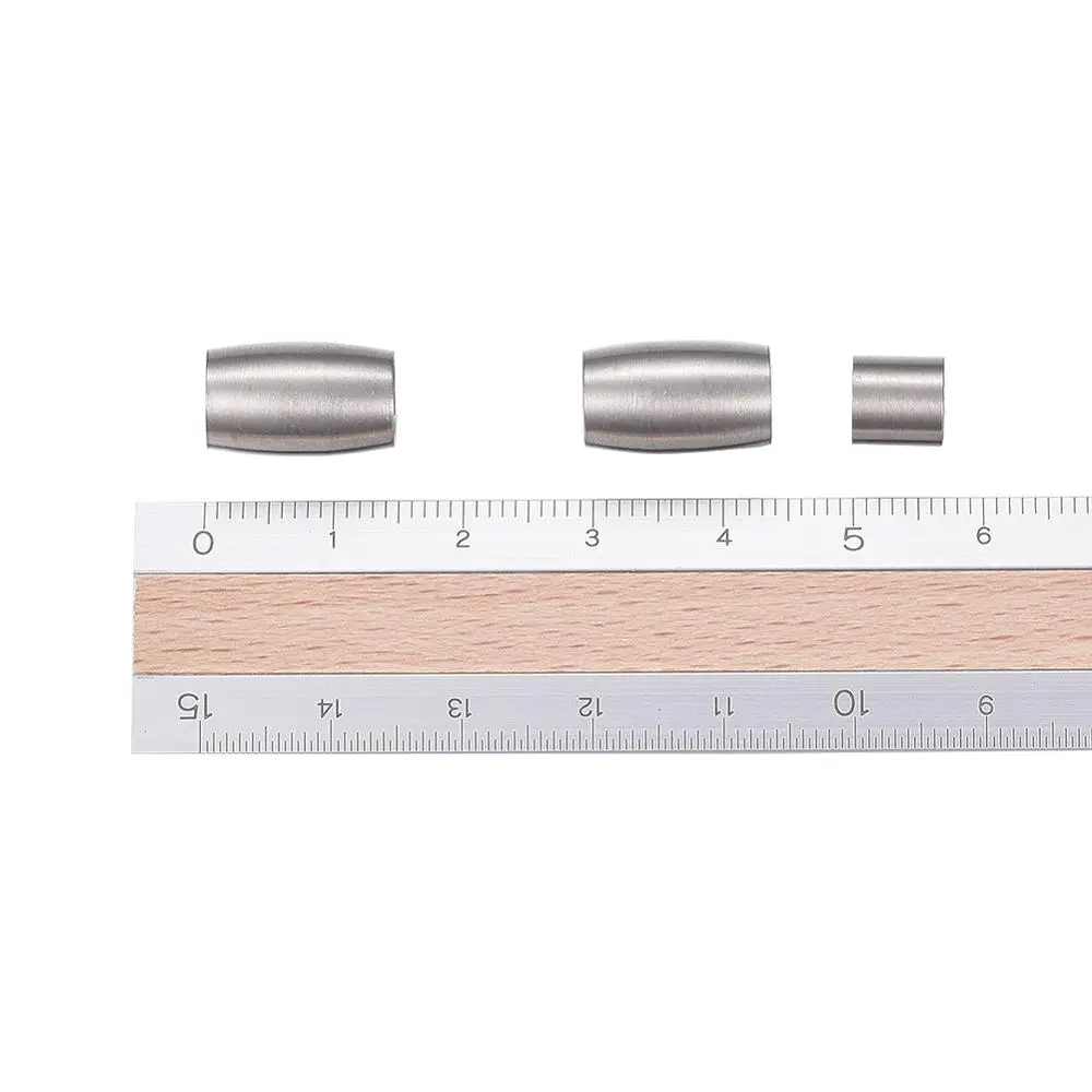 10 Sets Column Magnetic Clasps Matteor Stainless Steel Clasp Bracelet Connector Magnet Buckle Kits for DIY Jewelry Making