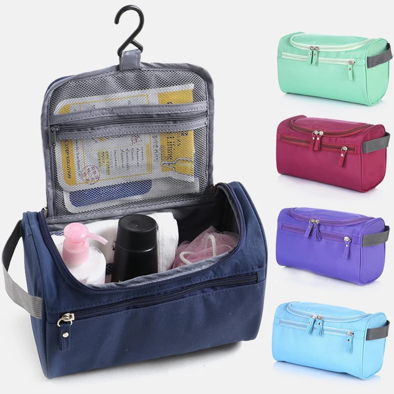 

Nylon Travel Cosmetic Bag Makeup Bag Cheap Women Bags Men Large Waterproof Organizer Case Necessaries Make Up Wash Toiletry Bag