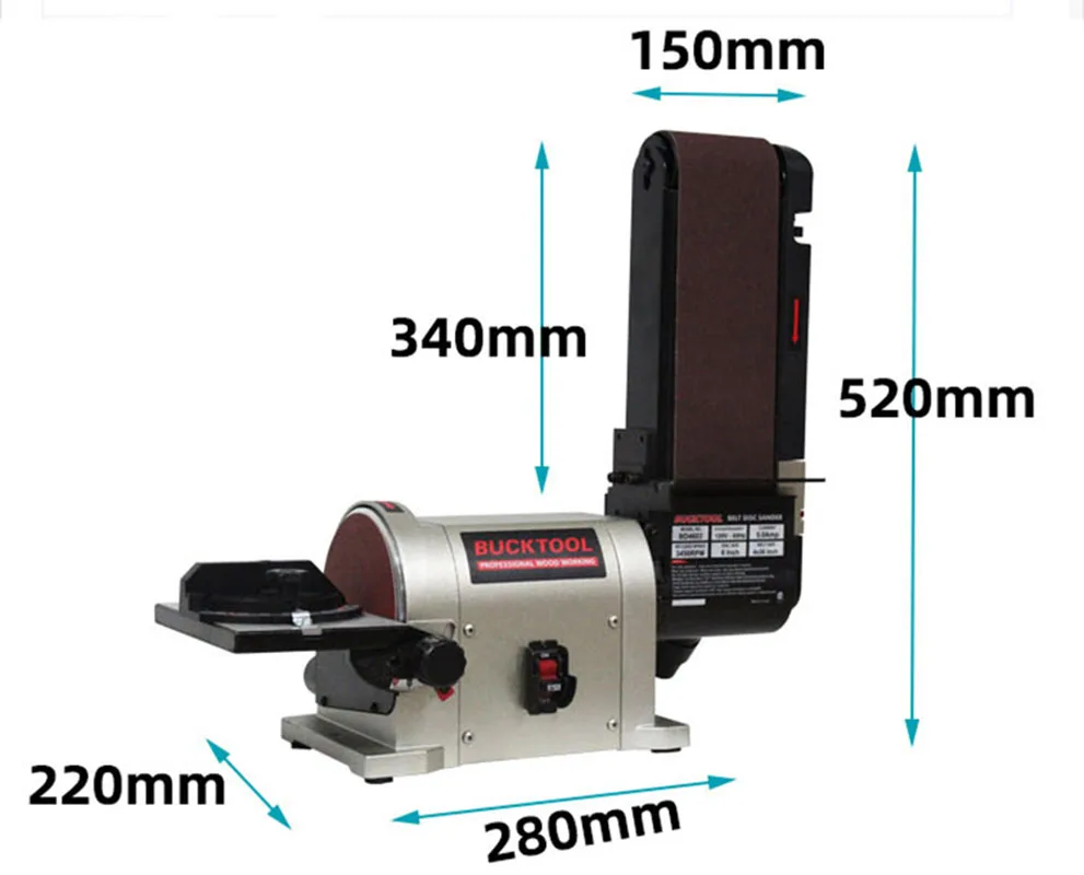 550W/750Wเครื่องขัดเข็มขัดSanderไฟฟ้าไม้Sanderงานไม้ขัด & เครื่องบด