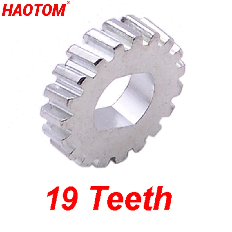 19 dente Dentes de Metal Do Carro Teto Solar Superior Engrenagem Do Motor Para BMW 320 325 335 528 550 650 740 750 M3 M5 M6 67617193398