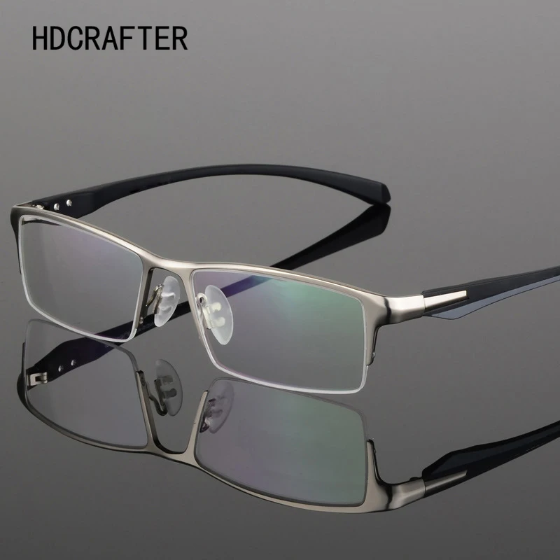 HDCRAFTER Eyewear Frames Men Optical Prescription Myopia Glasses Frame Men Glasses TR90 Eyeglasses 2020 Luxury Spectacle