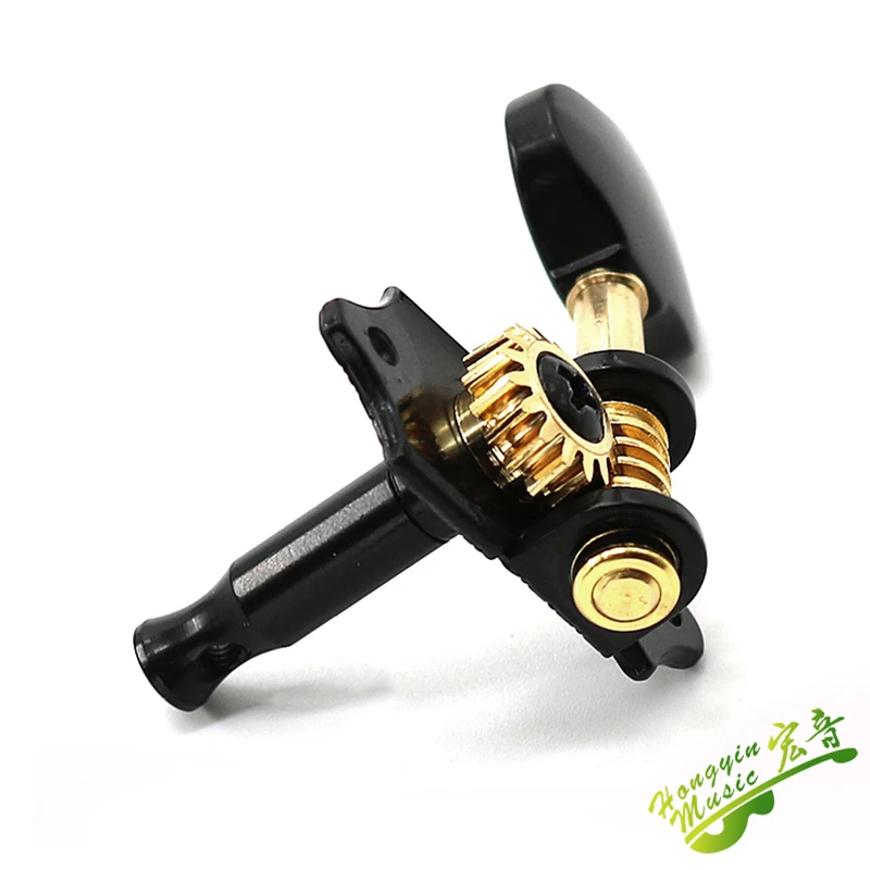 Taiwan produces Ukulele knobs, open knobs, gold and black knobs, spindles, winders, guitar accessories