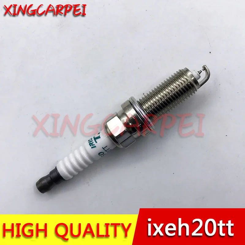 4/6PCS IXEH20TT 4711 Dual Iridium Spark Plug  fit for Nissan Renault Toyota Dacia Peugeot Daihatsu Subaru Mazda