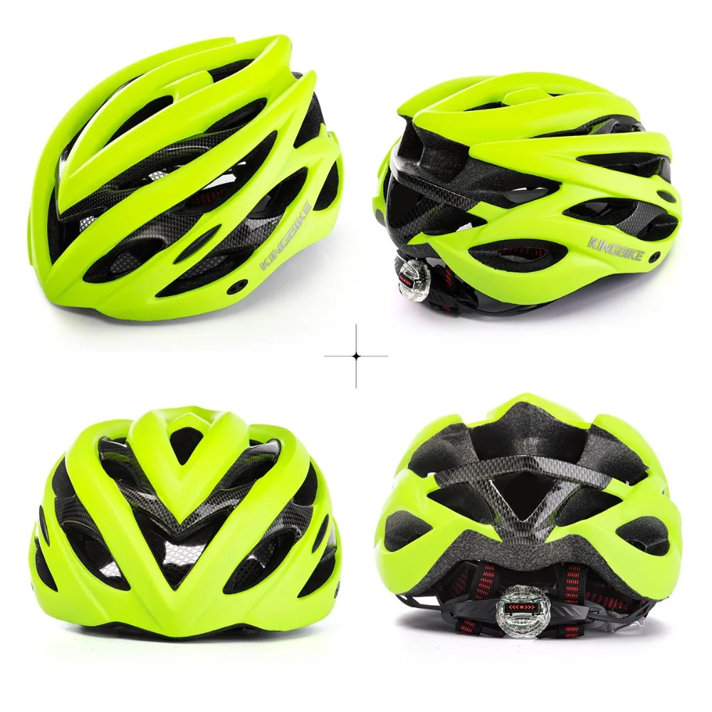 KINGBIKE Men Women Ultralight Mountain Bike Road Bike Helmets Riding Cycling Safety Helmet In-mold MTB Bicycle Helmet Casco