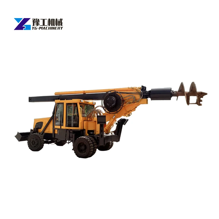 Crawler open-air DTH borehole drilling machine is  for mining/construction rock drilling