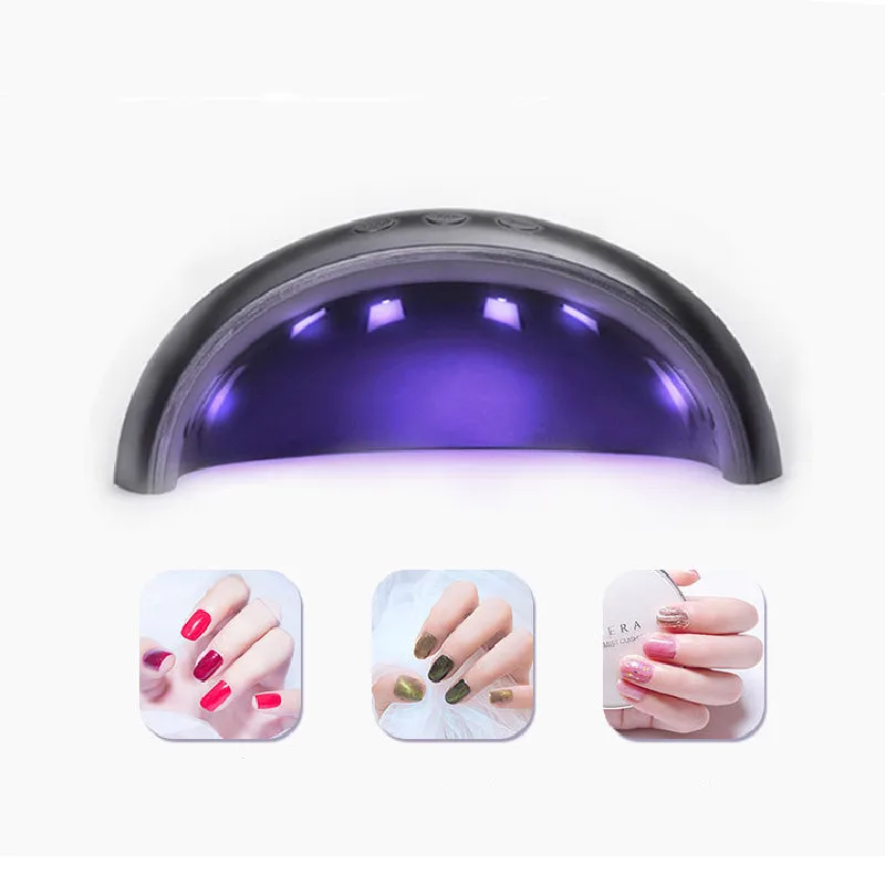 Secador de uñas LED, lámpara UV para curar todos los esmaltes de Gel con detección de movimiento, herramienta de salón de manicura y pedicura, regalo