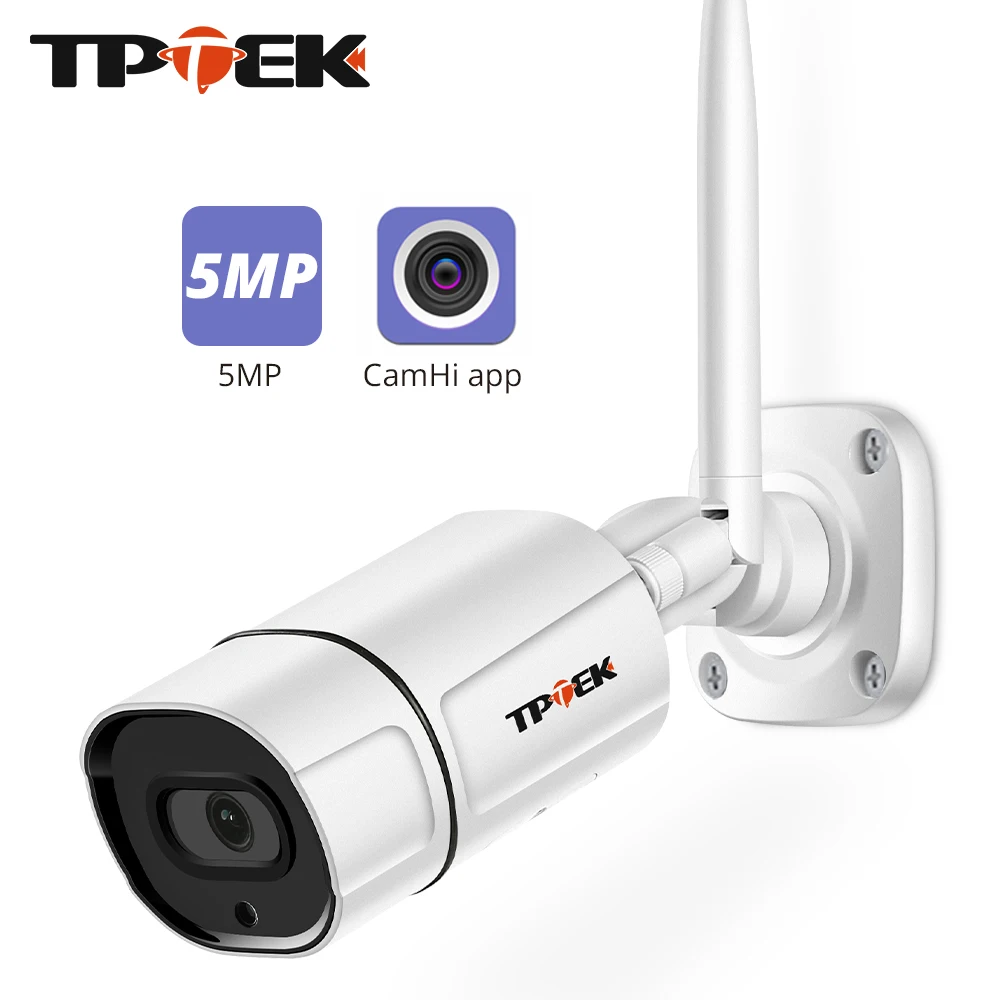 

TPTEK 5MP IP Camera Wifi Outdoor Wi-Fi Security Protection Wireless Video Surveillance 1080P Camara Wi Fi Home CCTV Camhi Cam