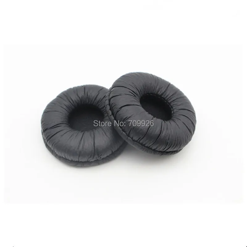 Linhuipad-almohadillas de repuesto para auriculares, almohadillas de espuma para los oídos, de polipiel, 50mm, PX100, PX200, 4 unids/lote