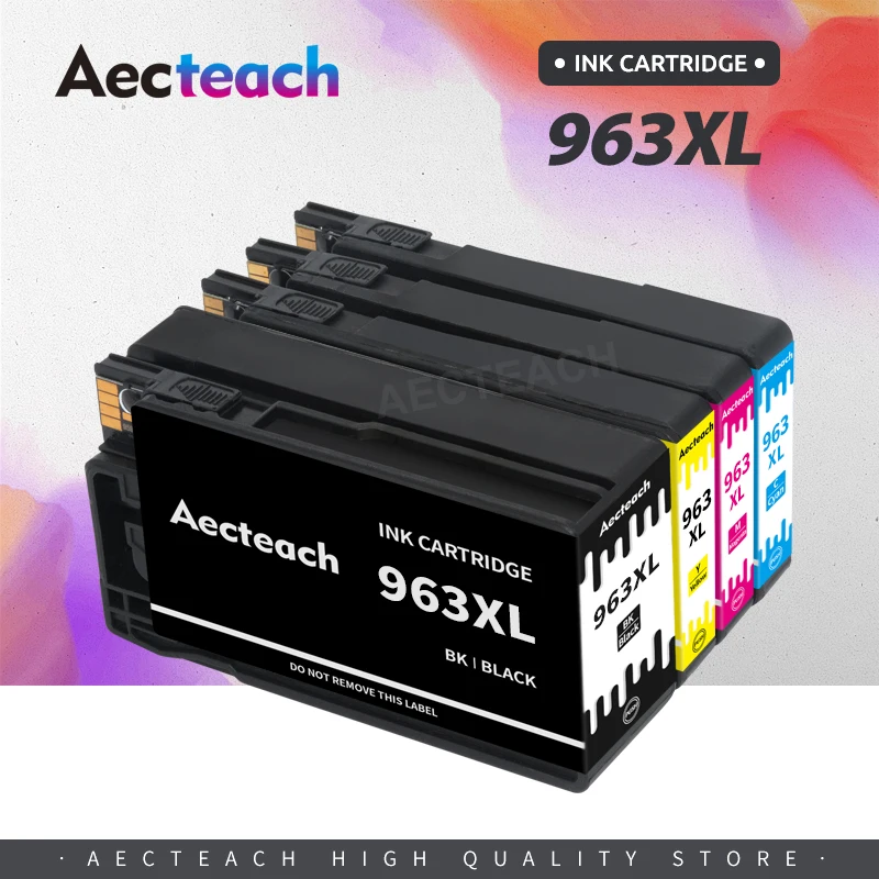 

Aecteach new 962XL 963XL 965XL Replacement cartridge for HP OfficeJet Pro 9010 9012 9013 9014 9015 9016 9018 9019 9020 9022 9023