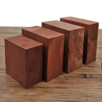HQ T2 materiale fai-da-te 2-5.5CM di spessore ebano africano legno di palissandro legno blocco di legno legname di legno grumi di palissandro su misura