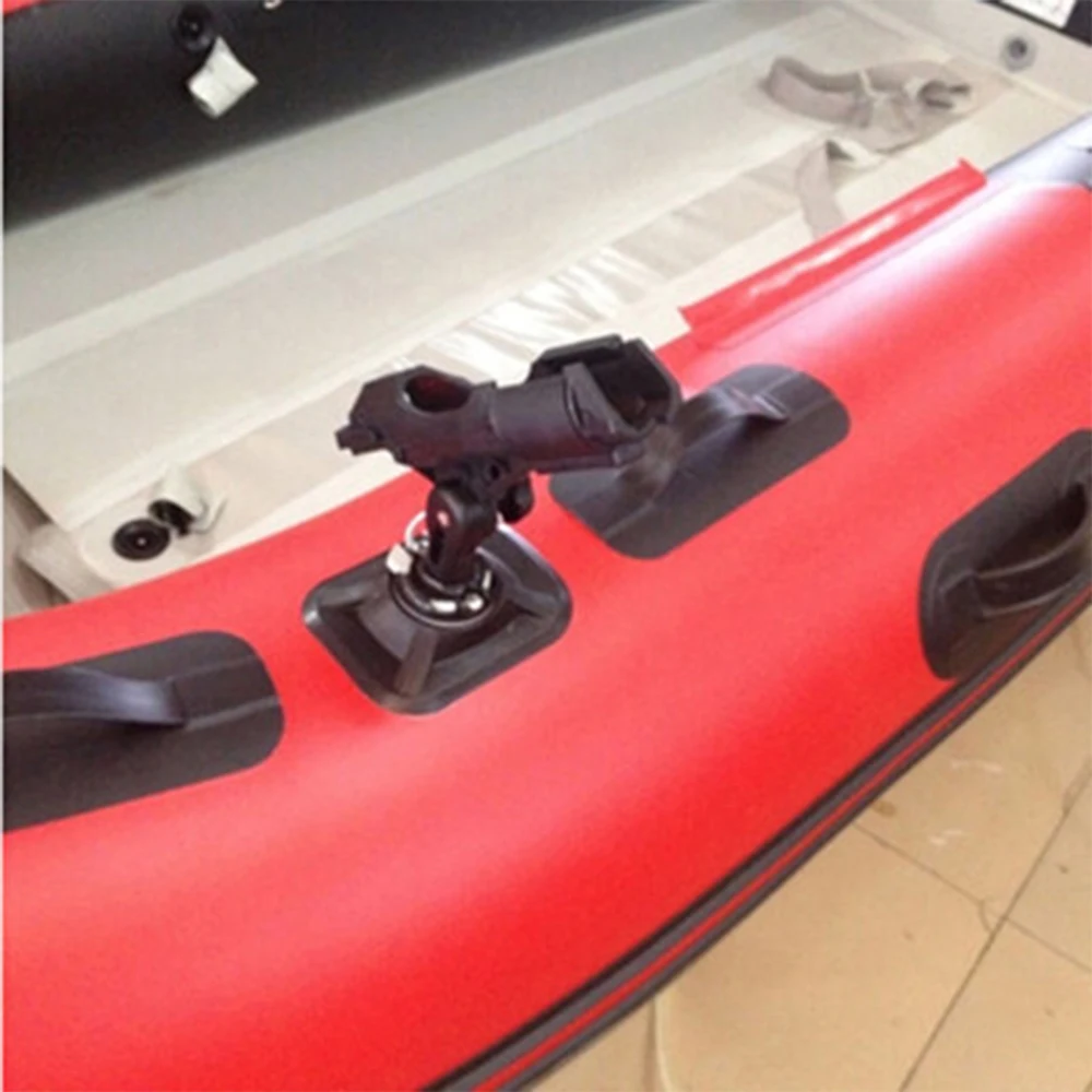 Kayak barco inflável acessório bote jangada ferramenta de pesca suporte da haste dispositivo pólo pvc sup board caiaque fixador fix pólo montagem ângulo