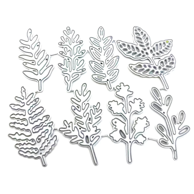 Tree Leaf Metal Cutting Dies Stencil DIY Scrapbooking Album Paper Card Template Mold Embossing Craft Decoration