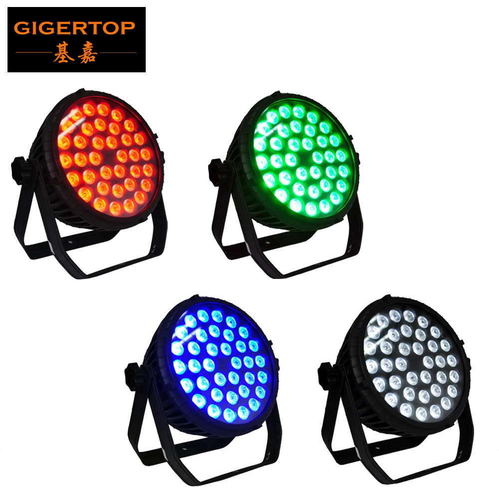 Good Quality 36x8W Silent Flat Led Par Light RGBW Color Washer Indoor IP20 Rating Super Bright 4/8 DMX Channels 288W 8 Units