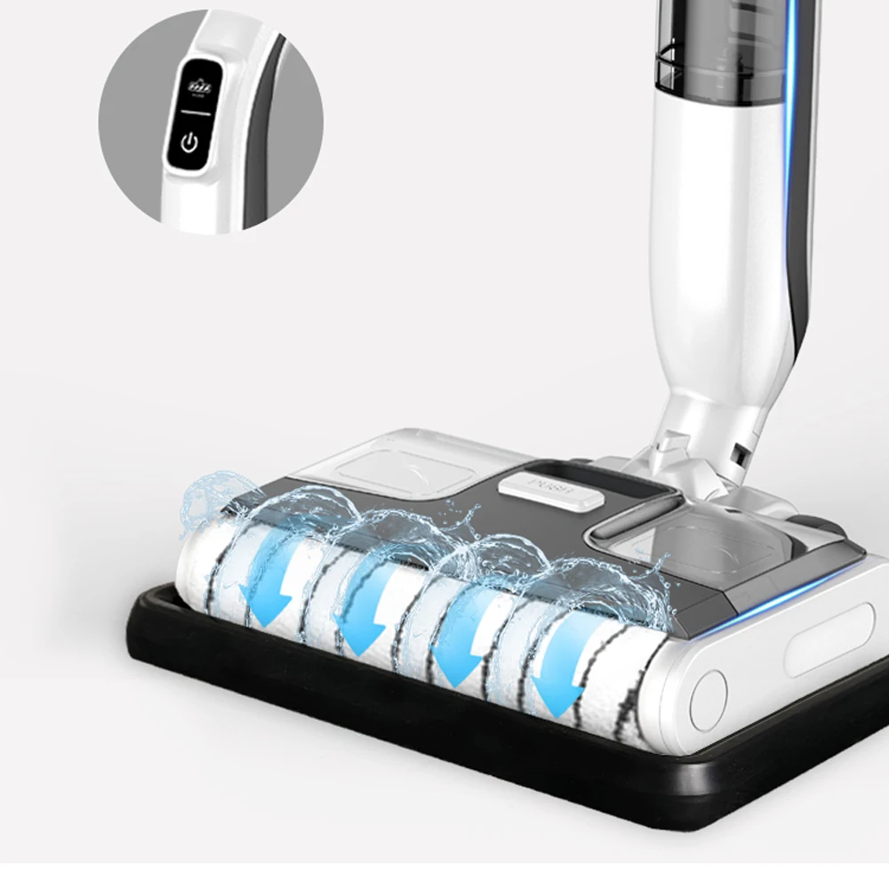 Wireless Cordless Electric Mop Efficiently Remove Dust Spray Floor Cleaner