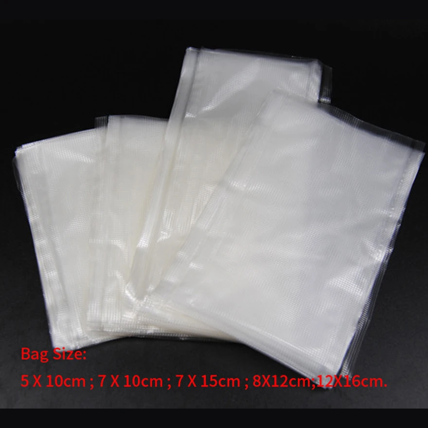 50pcs Carp Fishing PVA Bag for Carp Coarse Boilie Pellet Bait Feeder 4 Size 7 X 15cm 5 X 10 cm 8 X 12 cm Carping Tackle