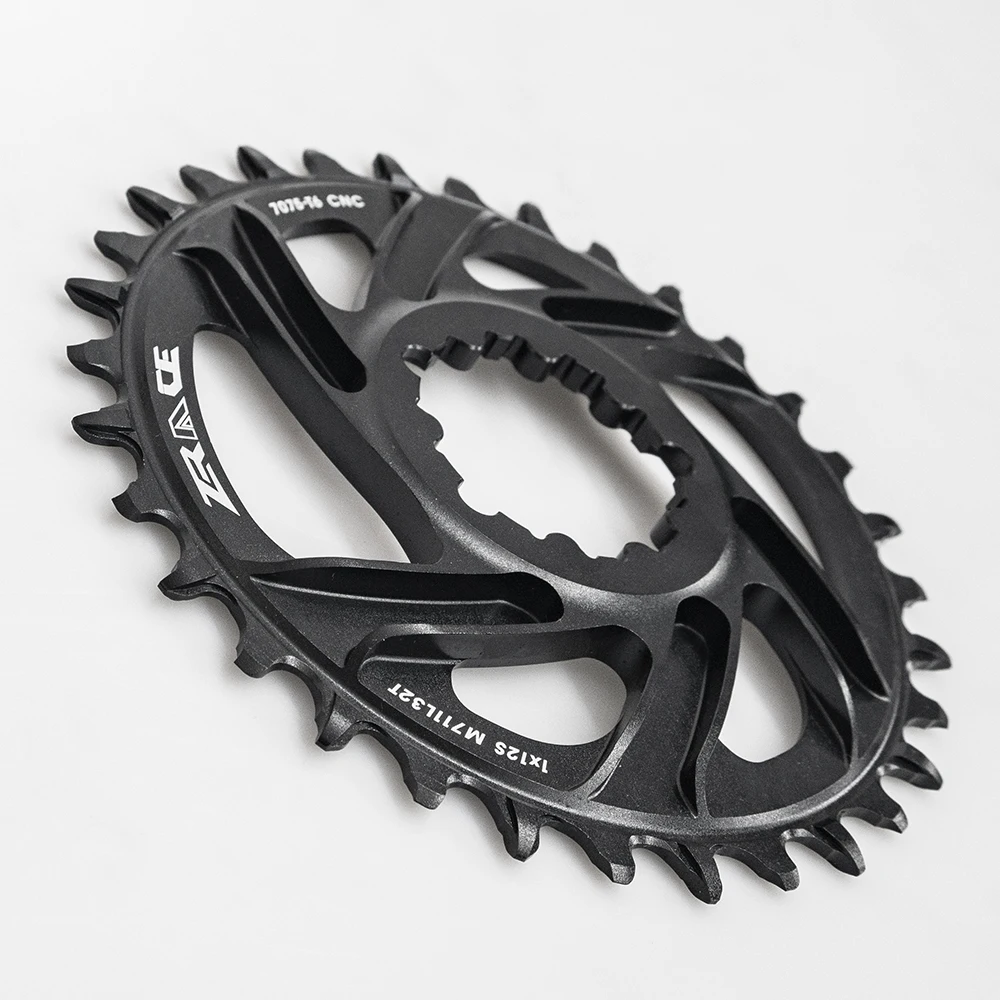 ZRACE Offset 6mm Direct Mount Chainrings 1 x 12s, 28/30/32/34/36T 7075AL, for 3 Screws Direct Mount Crank, compatible Eagle