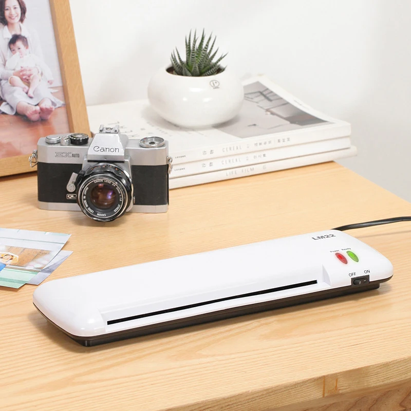 Household small A4 laminating machine, photo laminating machine, document laminating machine, electric laminating machine, LM22