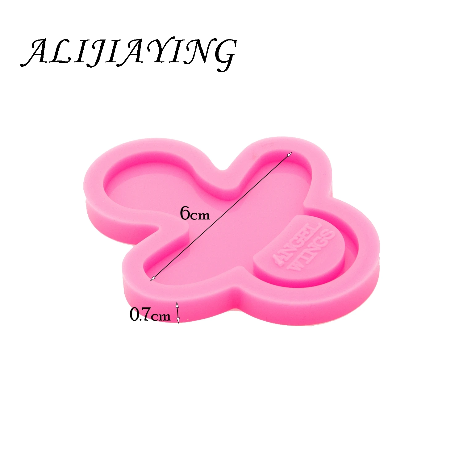 Shine Inside Resin Mold nipple Keychain Silicone Epoxy Molds for DIY Jewelry Making Tools Necklace Pendant DY0296